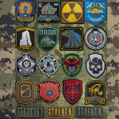 Complete S.T.A.L.K.E.R. Patch Super Set – 19 Embroidered Patches Premium Quality - Image 1 of 4