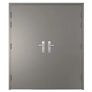 Double Steel Security Door with Frame, Hardware, and Quick Mount, 32 1/4 - Picture 1 of 14