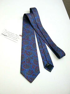 E'... GUIDO TONELLO NUOVA NEW Vintage 80  SETA SILK MADE IN ITALY ORIGINALE - Picture 1 of 4