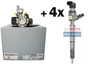 4x Injektor 03L130277B + Hochdruckpumpe 03L130755AL VW 1.6 TDI CAY Motoren - Picture 1 of 11