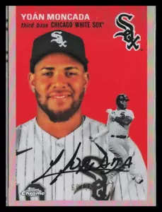 Topps 2023 cromo platino Yoan Moncada #205 SN/75 - Imagen 1 de 2