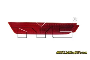 TYC NSF Rear Left Side Marker Light Assembly for Chevrolet Camaro 2010-2015 - Bild 1 von 3