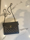 Chanel Black Quilted Crossbody. Gently Used. Still In Excellent Condition.