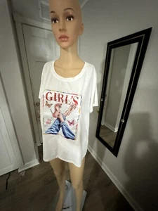 Women's Stretch Fitted T-Shirt Short Sleeve Solids - Picture 1 of 9