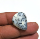Fabulous Dendrite Opal Pear Shape Cabochon 18 Crt Loose Gemstone For Jewelry