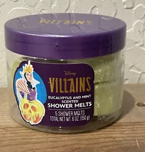 NEW DISNEY VILLAINS Eucalyptus & Mint Scented Shower Melts Set Of 5 - Picture 1 of 4