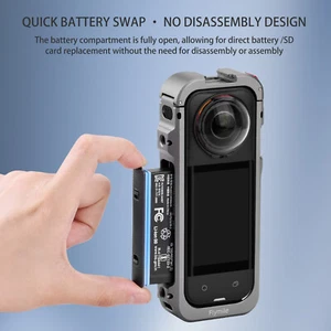 Protective Frame Case With Lens Cover Kit For Insta360 X5 Camera AccessoriesTY - Picture 1 of 12