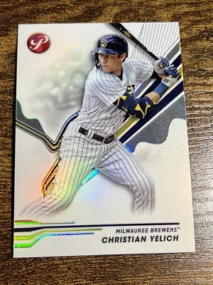 CHRISTIAN YELICH 2024 Topps Pristine Silver Refractor #157 Brewers - Image 1 of 2