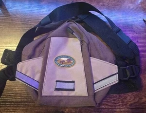 Vintage Walt Disney World Animal kingdom Kilimanjaro Safari Brown Fanny Pack - Picture 1 of 5