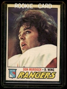 1977-78 O-Pee-Chee Don Murdoch Rookie New York Rangers #244
