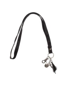 OFFIZIELLES HARRY POTTER VOLDEMORT STAB SCHLÜSSELBAND SCHWARZ STOFF  - Bild 1 von 2