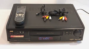 Vintage JVC HR-S7100U Super VHS S-VHS VCR VHS Player-Recorder.Tested OK.USA Sale - Picture 1 of 11