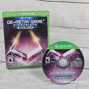 Geometry Wars 3: Dimensions Evolved (Xbox One, 2015) Case, Cover & Disc | Tested - Picture 1 of 3