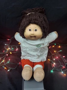 Vintage 1986 CPK Cabbage Patch Kids Girl Doll Signed in Pink Tagged Hong Kong - Bild 1 von 12