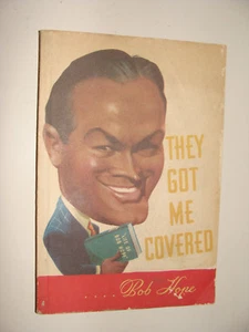 Comediante Bob Hope They Got Me Introducción Cubierta por Bing Crosby 1941 1a Edición pb - Imagen 1 de 1
