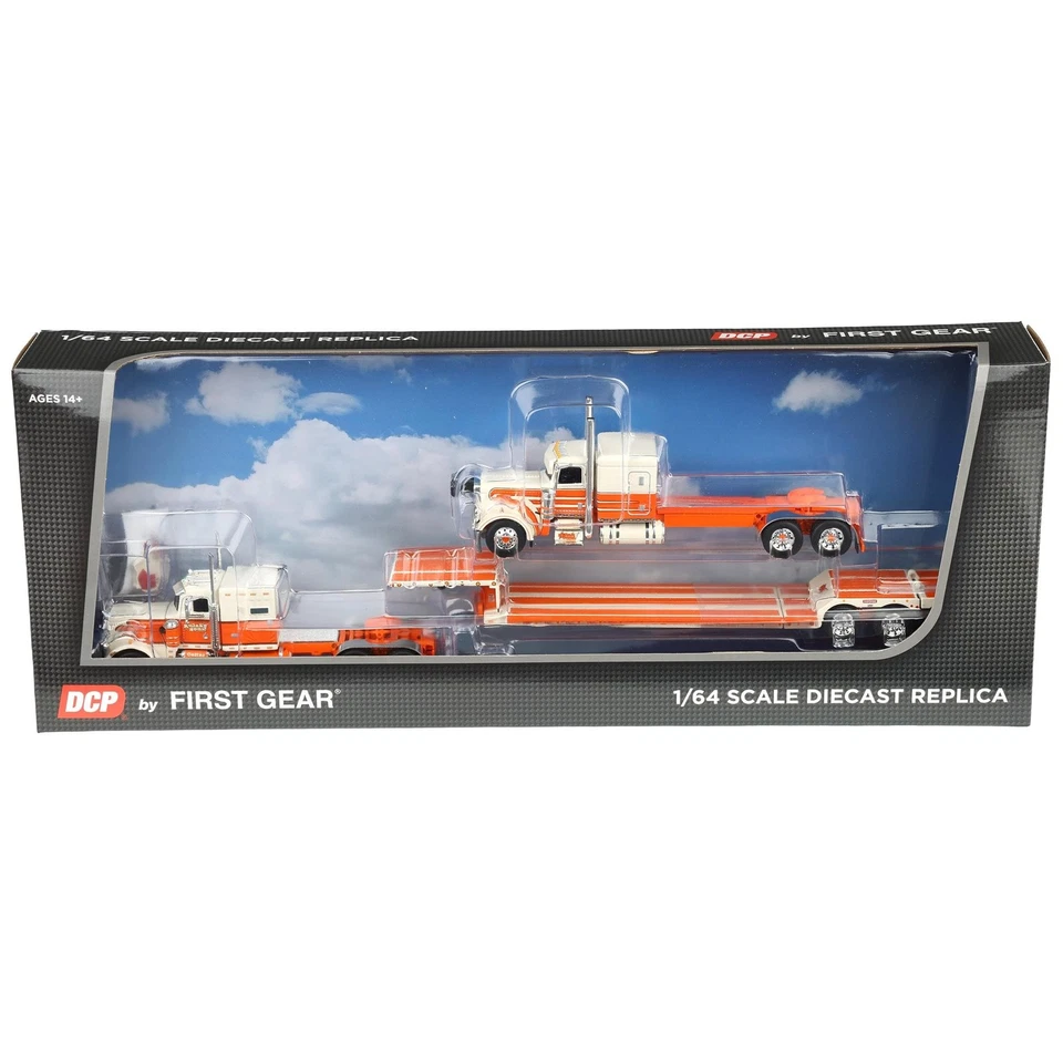 DCP 1/64 Peterbilt 389 & 359 Fontaine Lowboy Kulak & Son’s Trucking 60-2138 - Immagine 1 di 1