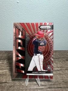 Panini Prizm 2024 - Hype James Wood #19 (RC) Nationals - Imagen 1 de 2