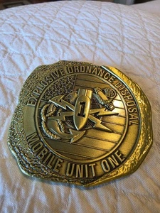 EOD Mobile Unit 1 Command Coin, Explosive Ordnance Disposal Rare Dabloon - Bild 1 von 2