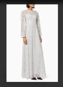 Needle And Thread Seren Long Sleeve Gown . Size 14au US 10 EUR 42 - Bild 1 von 11