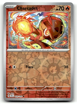 Charcadet 029/142 Reverse Holo Common SV07: Stellar Crown LP - Image 1 of 2