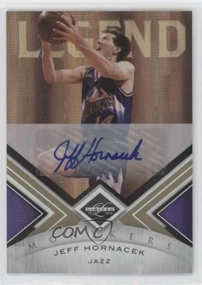 2010-11 Panini Limited Legend Monikers Gold /25 Jeff Hornacek #127 Auto - Image 1 of 2