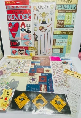 Lote de pegatinas vintage 2000 Sandylion Sticko boda golf enfermera doctor familia NUEVO Foto 1 de 4