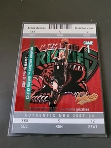 JASON WILLIAMS NBA CARD FLEER AUTHENTIX 2003-04 # 37 KINGS GRIZZLIES  - Bild 1 von 6