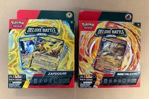 Pokemon TCG Zapdos/Ninetales EX Deluxe Battle Deck Factory Sealed NEU - Bild 1 von 2