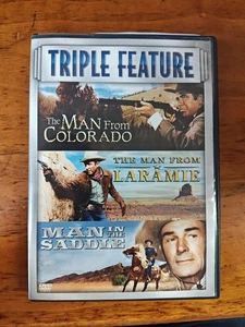 The Man from Colorado 1948 The Man from Laramie 1955 Man in the Saddle 1951 DVD - Foto 1 di 4