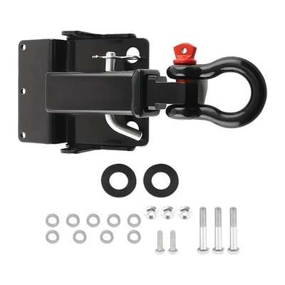 Grillete receptor enganche de remolque trasero de 2" montaje de remolque para Kawasaki MULE 600/610 SX Foto 1 de 4