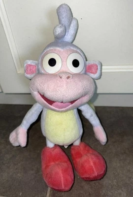 Vintage 2001 Dora the Explorer BOOTS the Monkey Plush Stuffed Toy 9" - Image 1 of 2