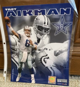TROY AIKMAN 8x10 UNSIGNED LICENSED PROLOOK PHOTO /4000  DALLAS COWBOYS - Picture 1 of 2