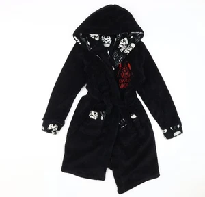 Star Wars Boys Black Velvet Darth Vader Hooded Robe 10-11 Years - Picture 1 of 12
