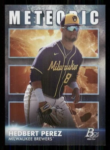 2021 Bowman Platinum Meteoric #MET1 Hedbert Perez - Picture 1 of 2