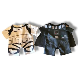 Build-A-Bear Star Wars Outfits – Darth Vader & Stormtrooper Suits (Read) - Picture 1 of 8
