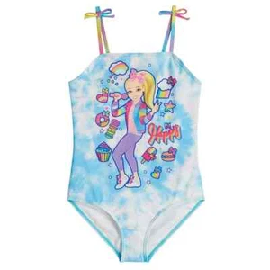 New JoJo Siwa One-Piece Swimsuit 5/6 6X 7/8 - Picture 1 of 2