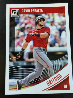 David Peralta-2018 Donruss Baseball-nrmt/mt/8-no.52-D.Backs - Image 1 of 3