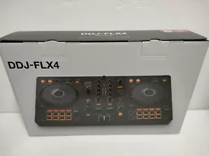 Pioneer DDJ-FLX4 2-Kanal Serato Lite Rekordbox Software DJ Controller schwarz - Bild 1 von 18