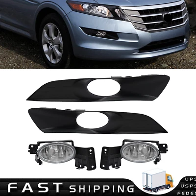 Faros antiniebla parachoques delantero con bisel Fit Honda Accord Crosstour 3,5 L 2010-2012 Foto 1 de 4