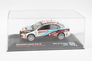 IXO 1:43 Model Mitsubishi Lancer Evo IX Rally de Portugal 2009 Ramaiho Araujo - Picture 1 of 7