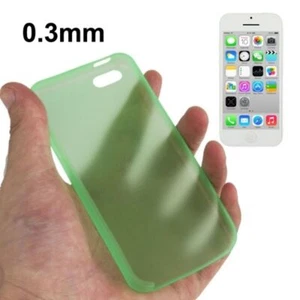 Etui ochronne Case Ultra cienkie 0,3mm do telefonu komórkowego Apple iPhone 5C zielone - Zdjęcie 1 z 5