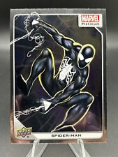 2023 Upper Deck Marvel Platinum BASE #83 Spider-Man Black Symbiote