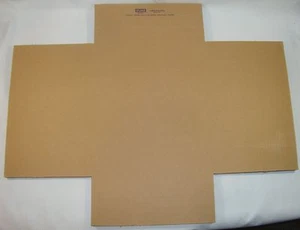 5 Kraft Easy-Fold 12 x 10 1/2 x 2 Mailers Shipping Boxes Corrugated Uline S-3655 - Picture 1 of 4