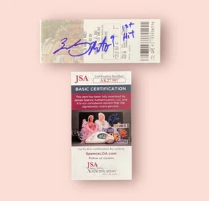 Zach Neto Signed Autographed MLB “1st Hit” Ticket Stub 4/17/23 Angels JSA COA - Picture 1 of 2