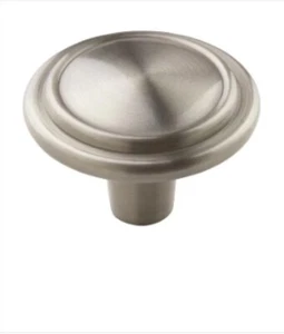 Liberty Top Ring rund 1-1/4 Zoll (32 mm) Satin Nickel Schrankknopf, 5er Pack - Bild 1 von 4
