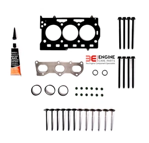 JUEGO DE JUNTAS DE CABEZA DE CÓDIGO DE ING PARA VW POLO S 6R 1.2 12V CGPB + PERNOS DE CABEZA + 12 VÁLVULAS - Imagen 1 de 5