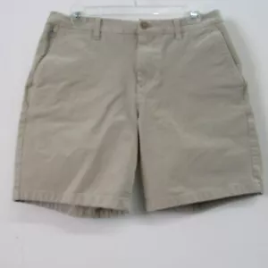 Bonobos Shorts Mens 30 Tan Preppy 8 Inch Inseam Golf Flat Front Mid Rise Twill - Picture 1 of 3
