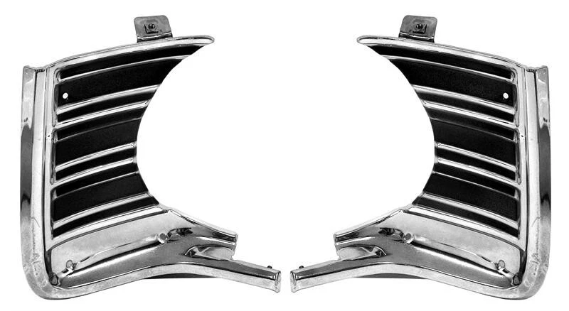 Chevrolet Chevelle 1967, extensión de parrilla exterior El Camino - par nuevo Foto 1 de 1