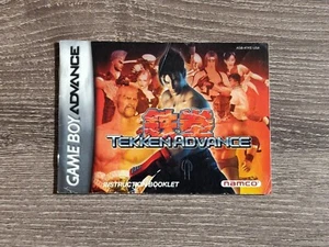Tekken Advance *Solo manual* (Nintendo Game Boy Advance GBA) Auténtico - Imagen 1 de 7
