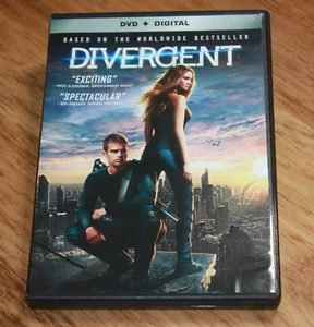 Divergent (DVD, 2014) Shailene Woodley Theo James Ashley Judd ~ Enthält Aufkleber - Bild 1 von 3